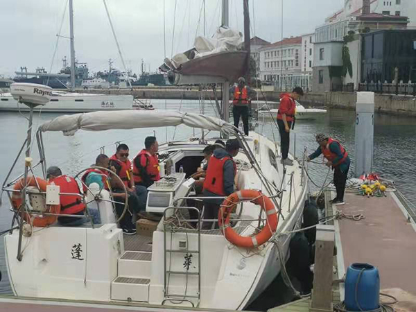 台州烟大海员机帆船培训